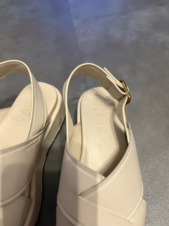 Wide fit Plateau Sandalen