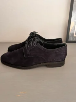 Wildleder Anzugschuhe dunkelblau Joop