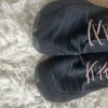 Wildling Schuhe, barfuß Schuhe, schwarz mit neuer Innen Sohle