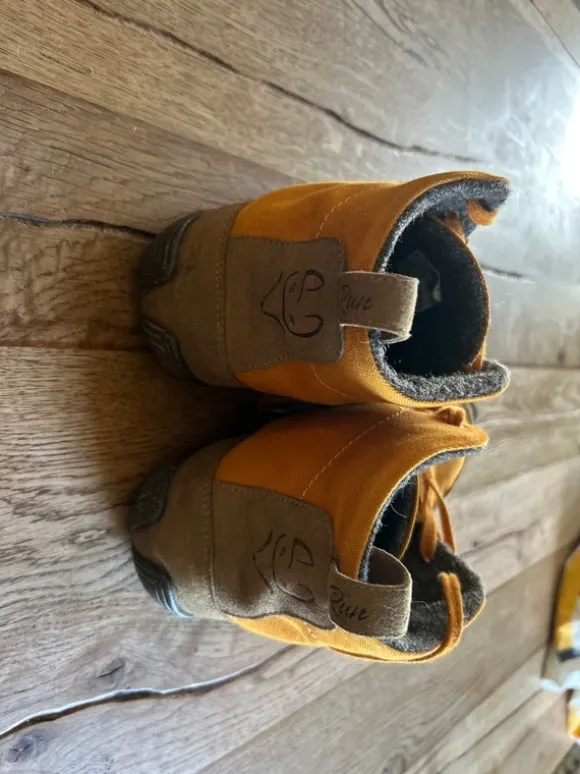 Wildlinge Honigbär Barfußschuh Wolle Gr 42