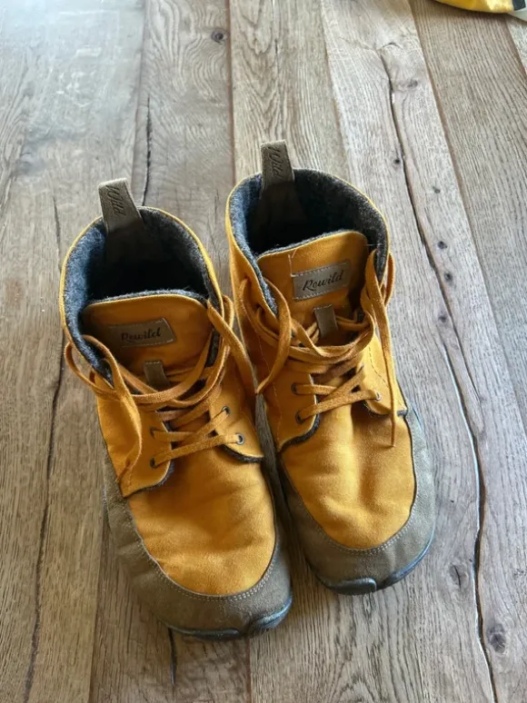 Wildlinge Honigbär Barfußschuh Wolle Gr 42