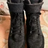 Wildlinge Krähe Wolle Stiefel