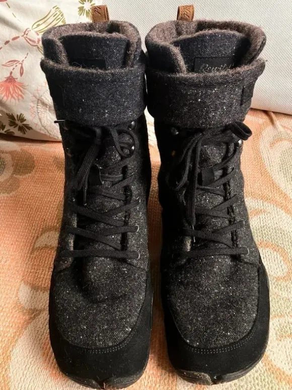 Wildlinge Krähe Wolle Stiefel