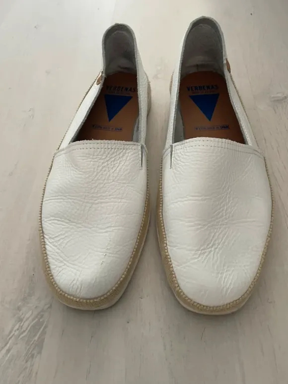 Witte instappers maat 42 Verbenas Espadrilles