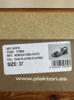 Wunderschöne bequeme Sandalen in Gold/Khaki (Gr. 37)