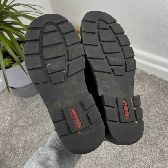 wunderschöne, originale Lederschuhe Rieker in Größe 40 #965