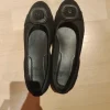 Y2k/Stockholm/cleangirl Ballerina mit Schnalle in schwarz Größe 40