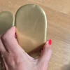 Zehentrenner Sandalen gold 39 Slipper