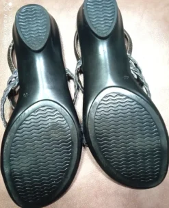 zilverkleurige sandalen van Canda