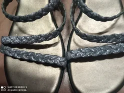 zilverkleurige sandalen van Canda
