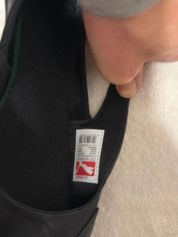 Zwart ballerina’s puma