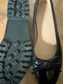 Zwarte ballerina van de Van Haren