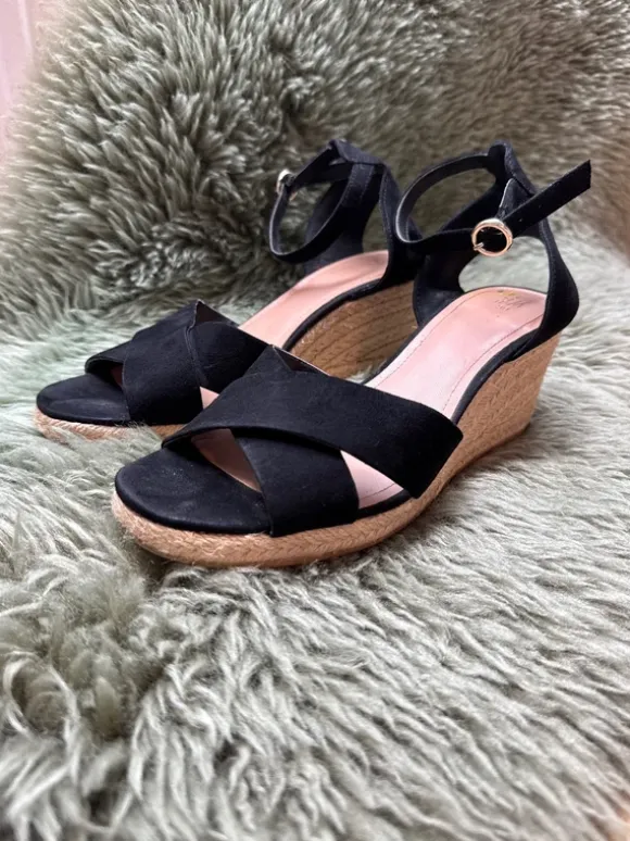 Zwarte sandalen zomer maat 39
